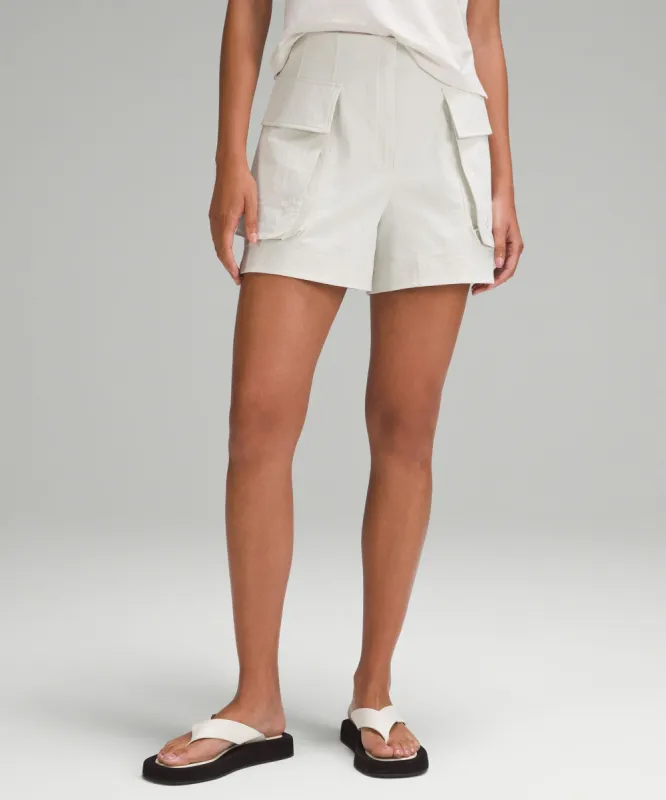 Relaxed-Fit Super-High-Rise Cargo Short 4" sold by Lululemon