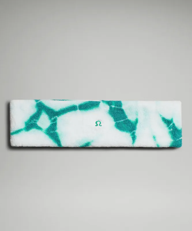 Cotton Terry Sweatband sold by Lululemon
