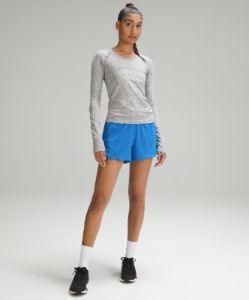 Hotty Hot High-Rise Lined Short 4" sold by Lululemon