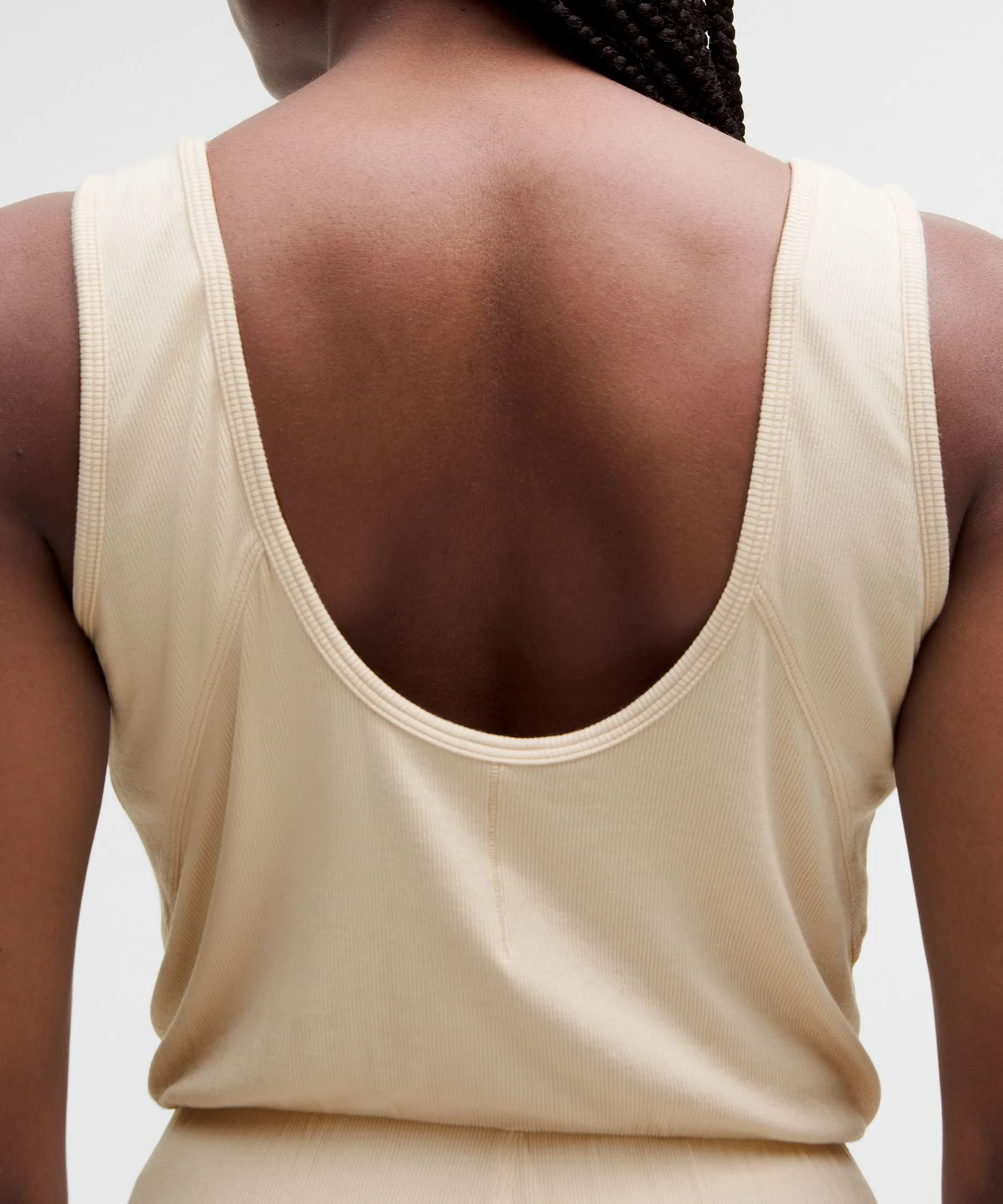 Cropped Wide-Leg Ribbed Jumpsuit sold by Lululemon product image thumbnail 4