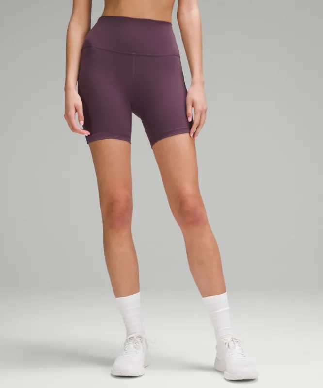 Wunder Train High-Rise Short with Pockets 6" sold by Lululemon