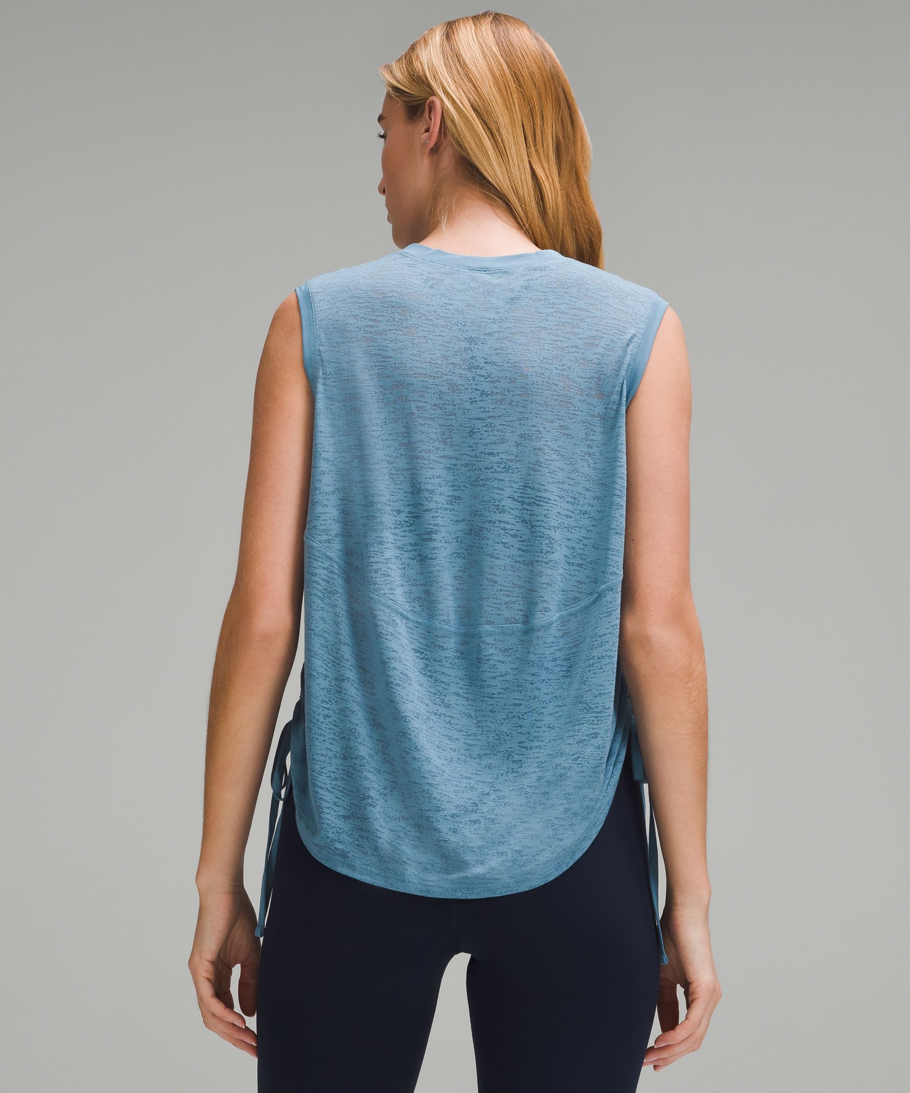 【SUNLOVE】 W Link Tank Top /追跡付 SUNLOVE W Link Tank Top - Blue | 하이츠스토어