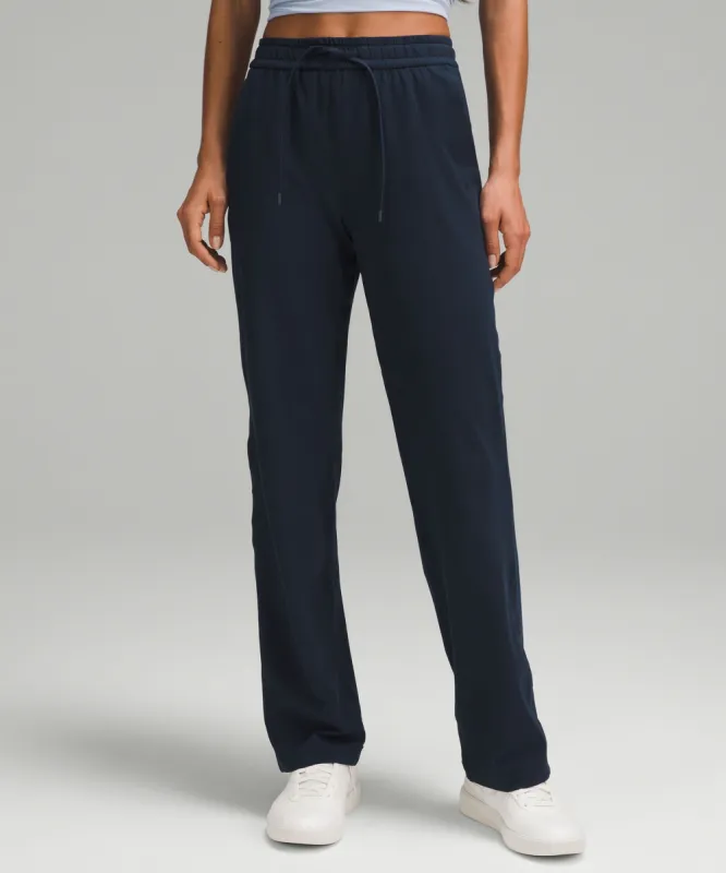 Soft Jersey Straight-Leg Mid-Rise Pant *Regular sold by Lululemon