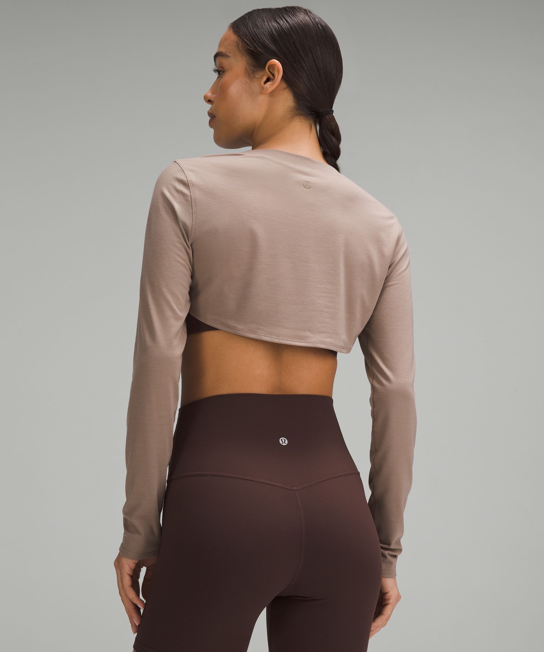 Long-Sleeve Crewneck Shrug sold by Lululemon product image thumbnail 3