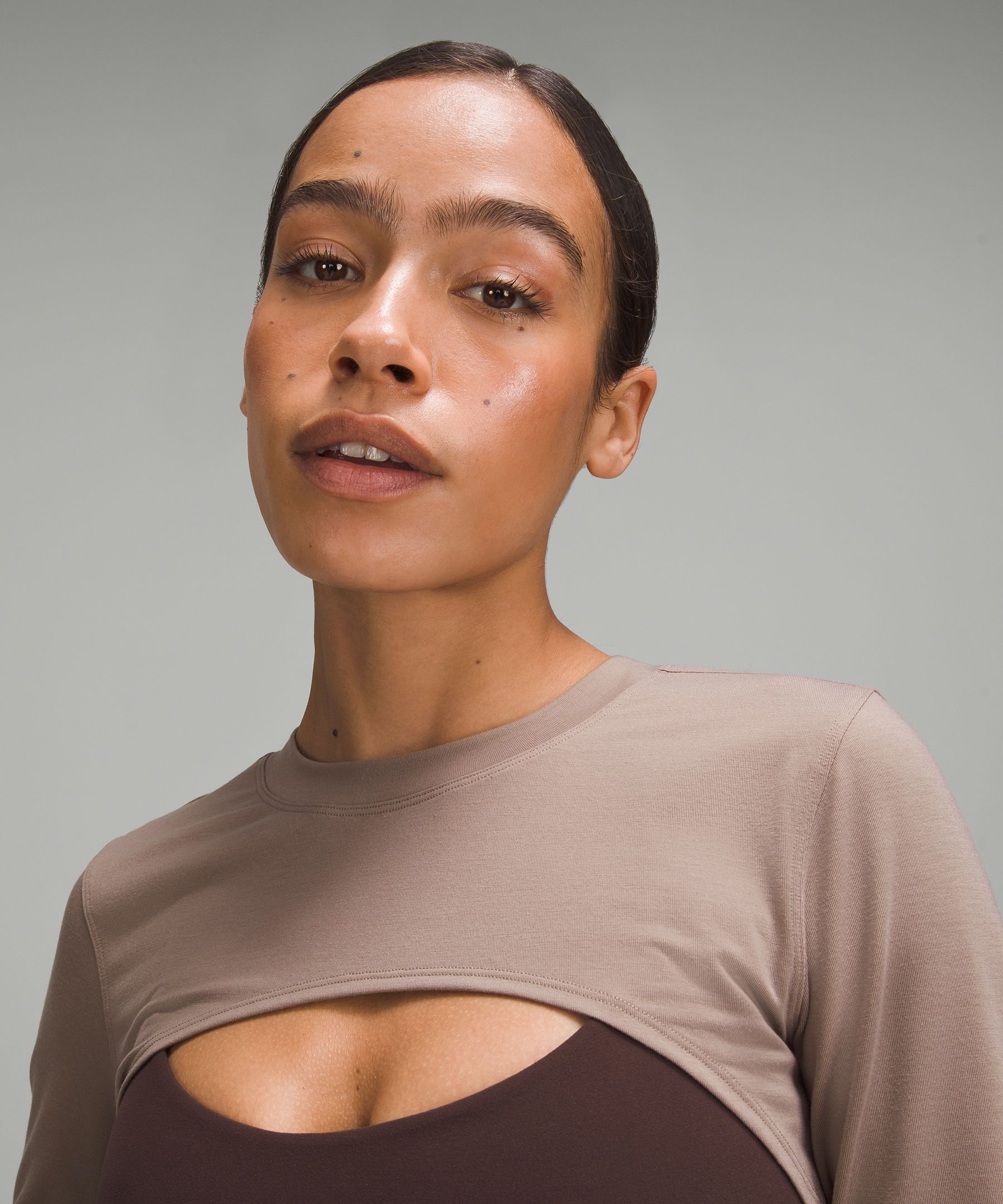 Long-Sleeve Crewneck Shrug sold by Lululemon product image thumbnail 4