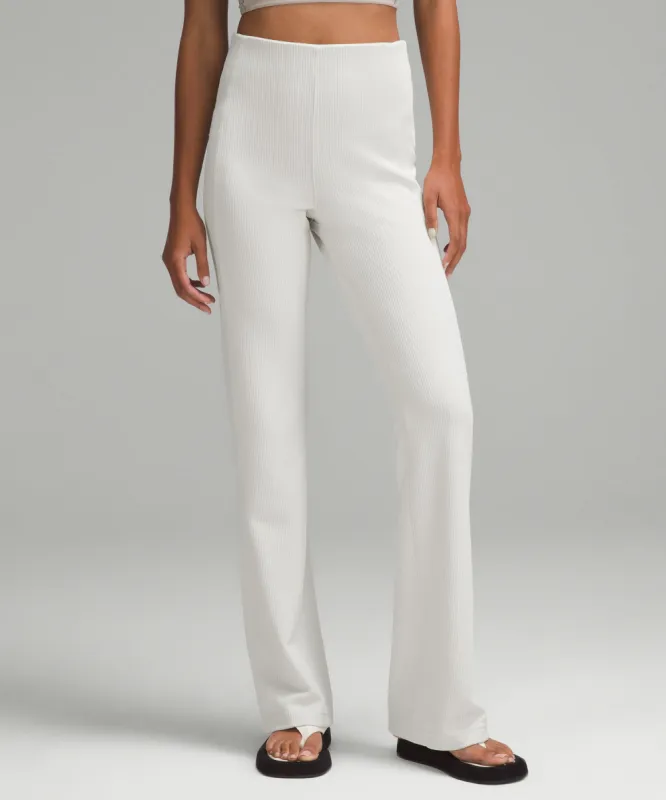 Ribbed Softstreme Flared Pant *Tall sold by Lululemon