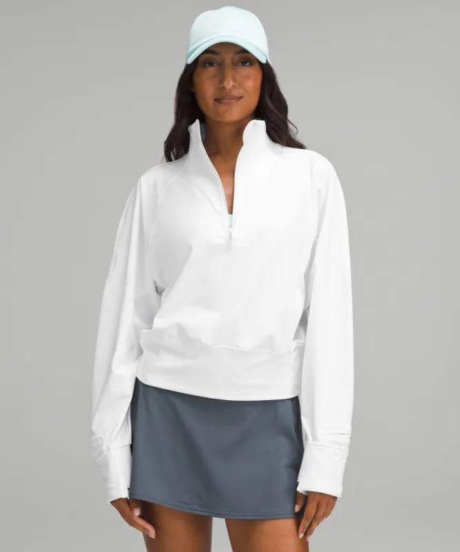 It's Rulu Fleece Half Zip sold by Lululemon