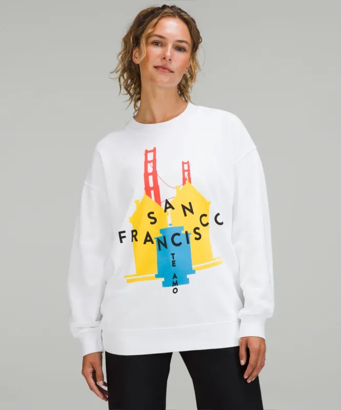 Perfectly Oversized Crew *San Francisco sold by Lululemon