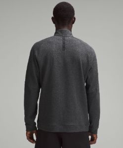 Textured Double-Knit Cotton Half Zip sold by Lululemon
