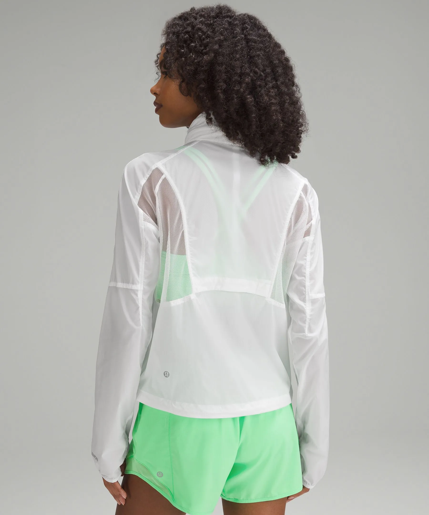 Classic-Fit Ventilated Running Jacket sold by Lululemon product image thumbnail 3
