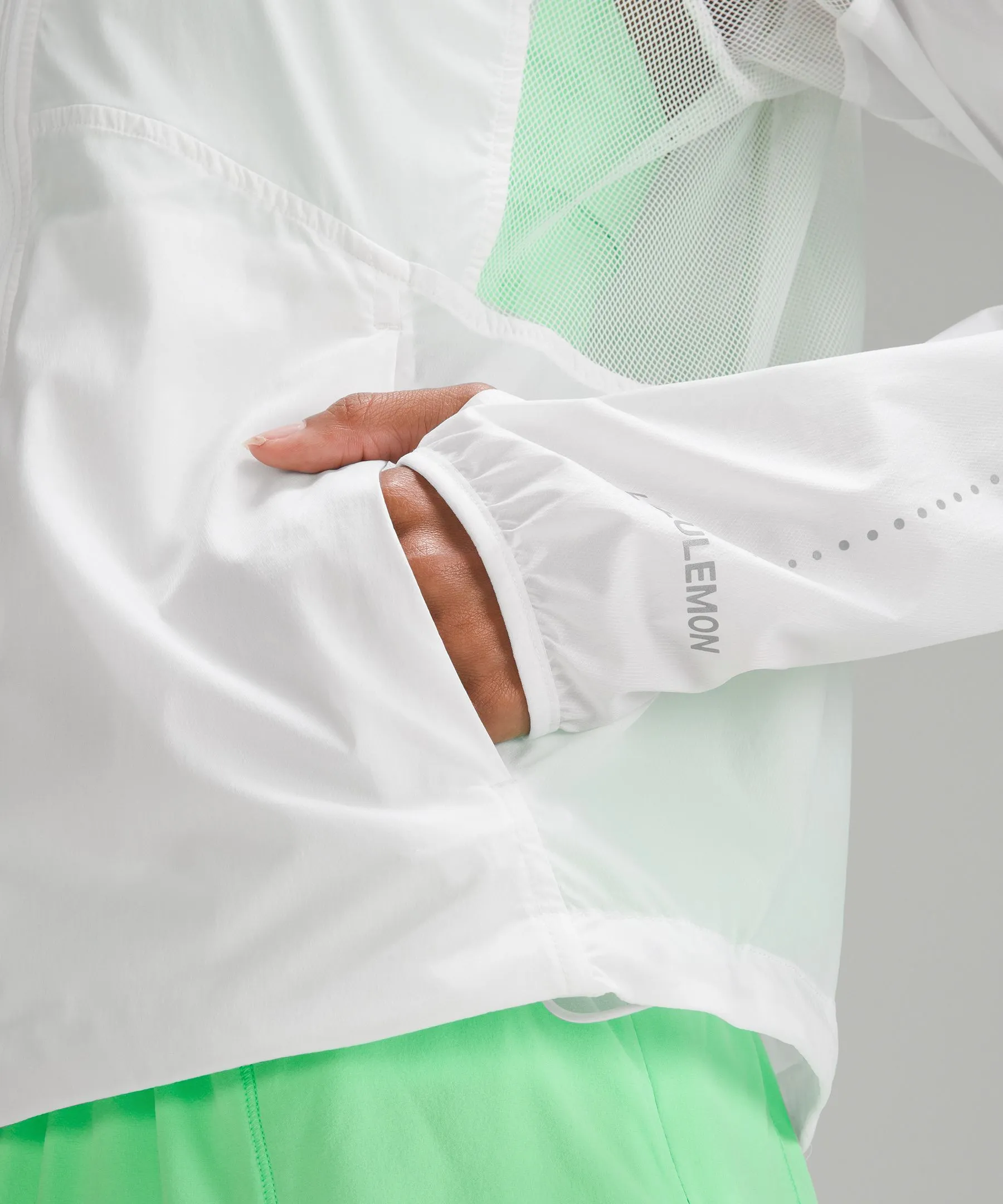 Classic-Fit Ventilated Running Jacket sold by Lululemon product image thumbnail 5