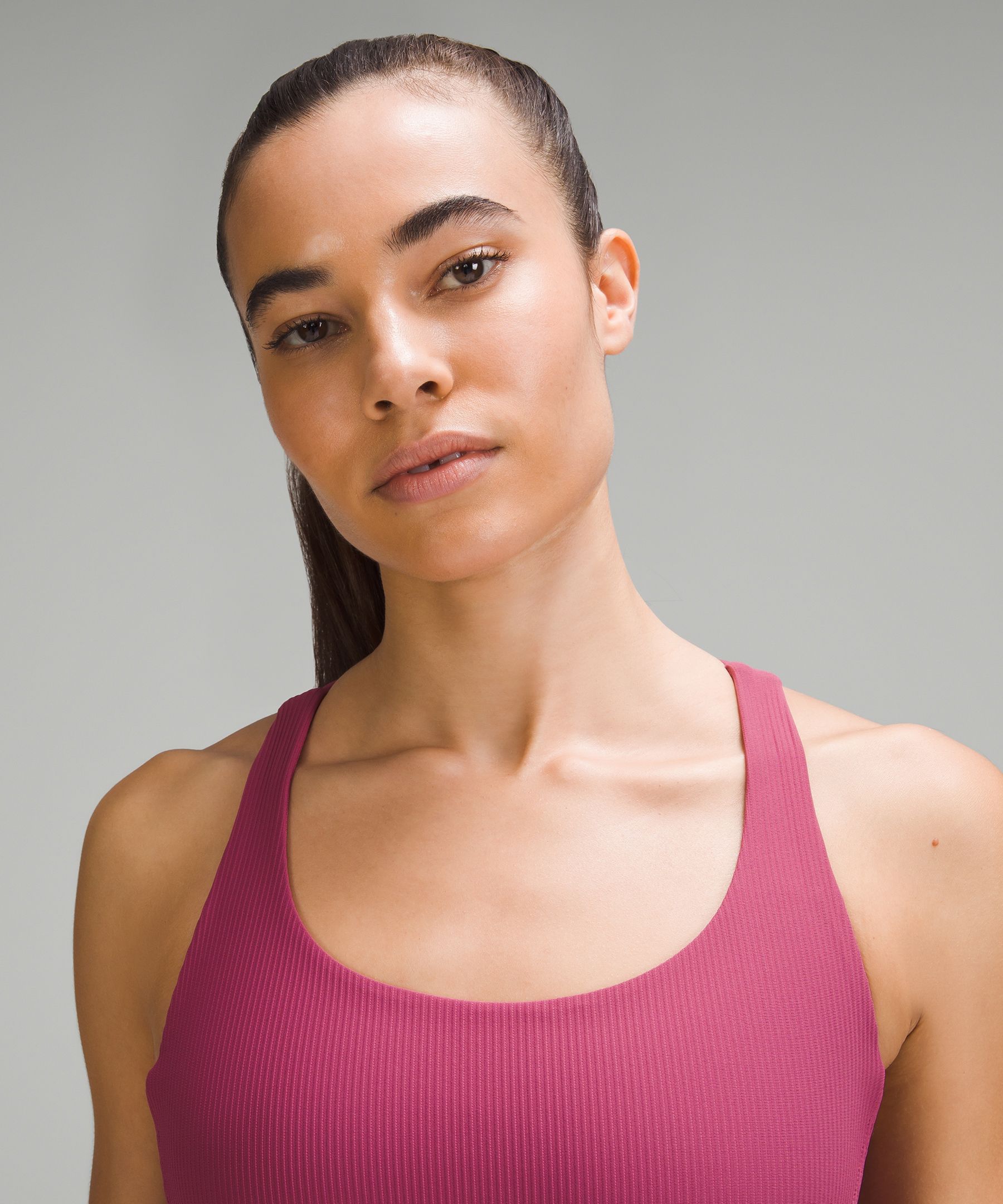 Energy Longline Bra Ribbed Luxtreme Medium Support, B-D Cups sold by Lululemon product image thumbnail 4