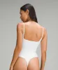 Wundermost Ultra-Soft Nulu Square-Neck Spaghetti-Strap Bodysuit sold by Lululemon