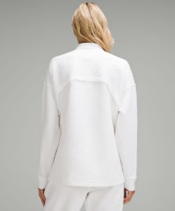 Textured Long-Sleeve Polo Shirt sold by Lululemon