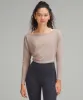Cupro Boatneck Cropped Long-Sleeve Shirt sold by Lululemon