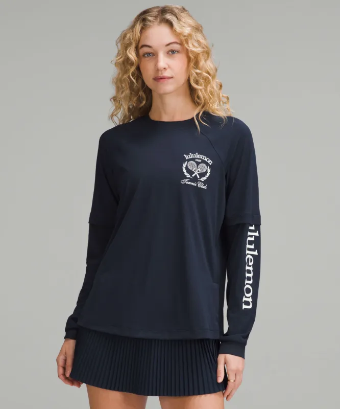 Layered Long-Sleeve T-Shirt *Tennis Club sold by Lululemon