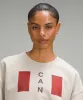 Team Canada Perfectly Oversized Cropped Crew *CPC Logo sold by Lululemon