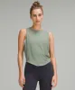 Soft-Knit Crewneck Cropped Tank Top sold by Lululemon