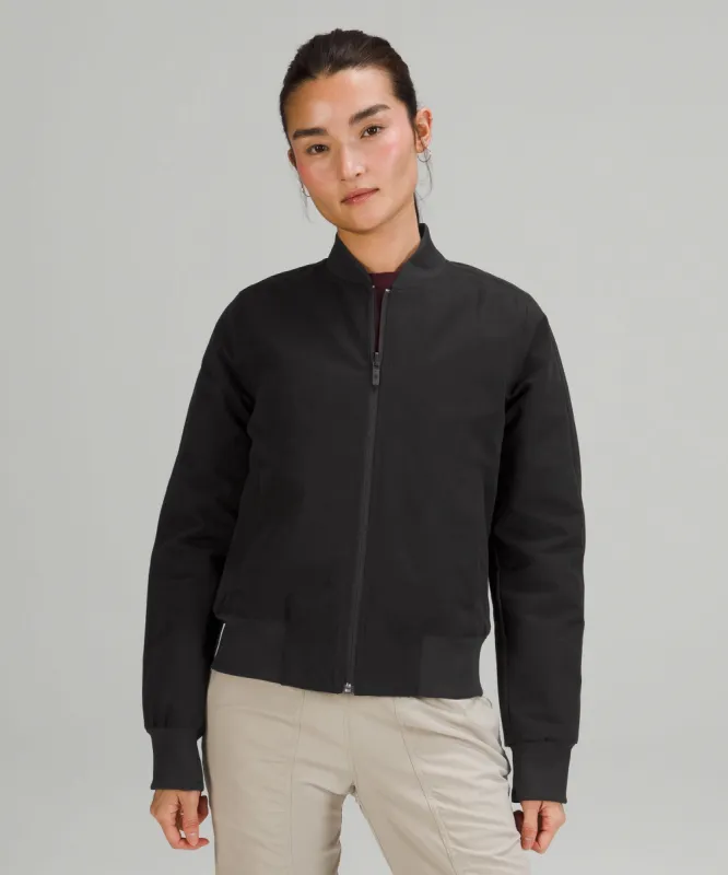 Non-Stop Cotton Bomber Jacket sold by Lululemon
