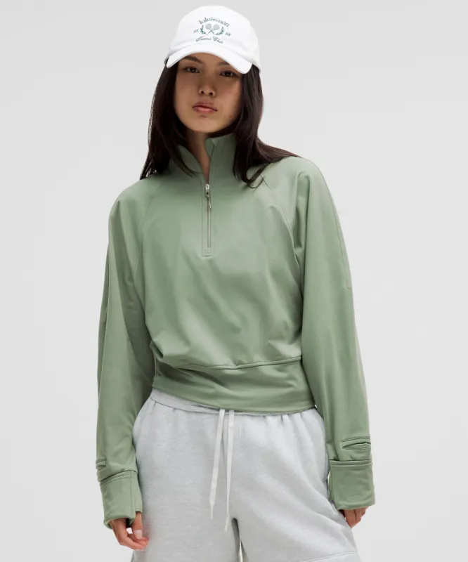 It's Rulu Fleece Half Zip sold by Lululemon