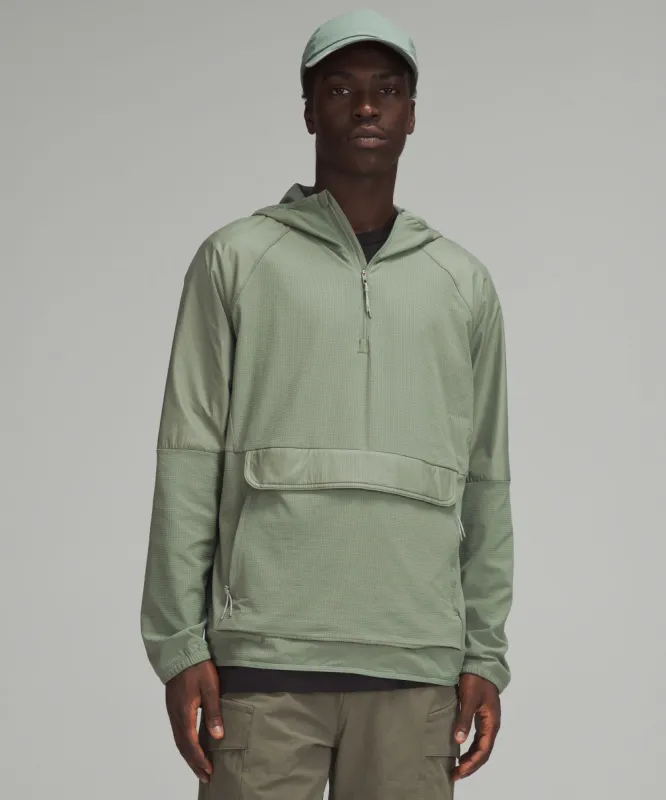 Grid Fleece Anorak sold by Lululemon