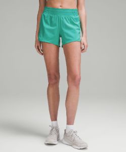 Hotty Hot High-Rise Lined Shorts 4" sold by Lululemon