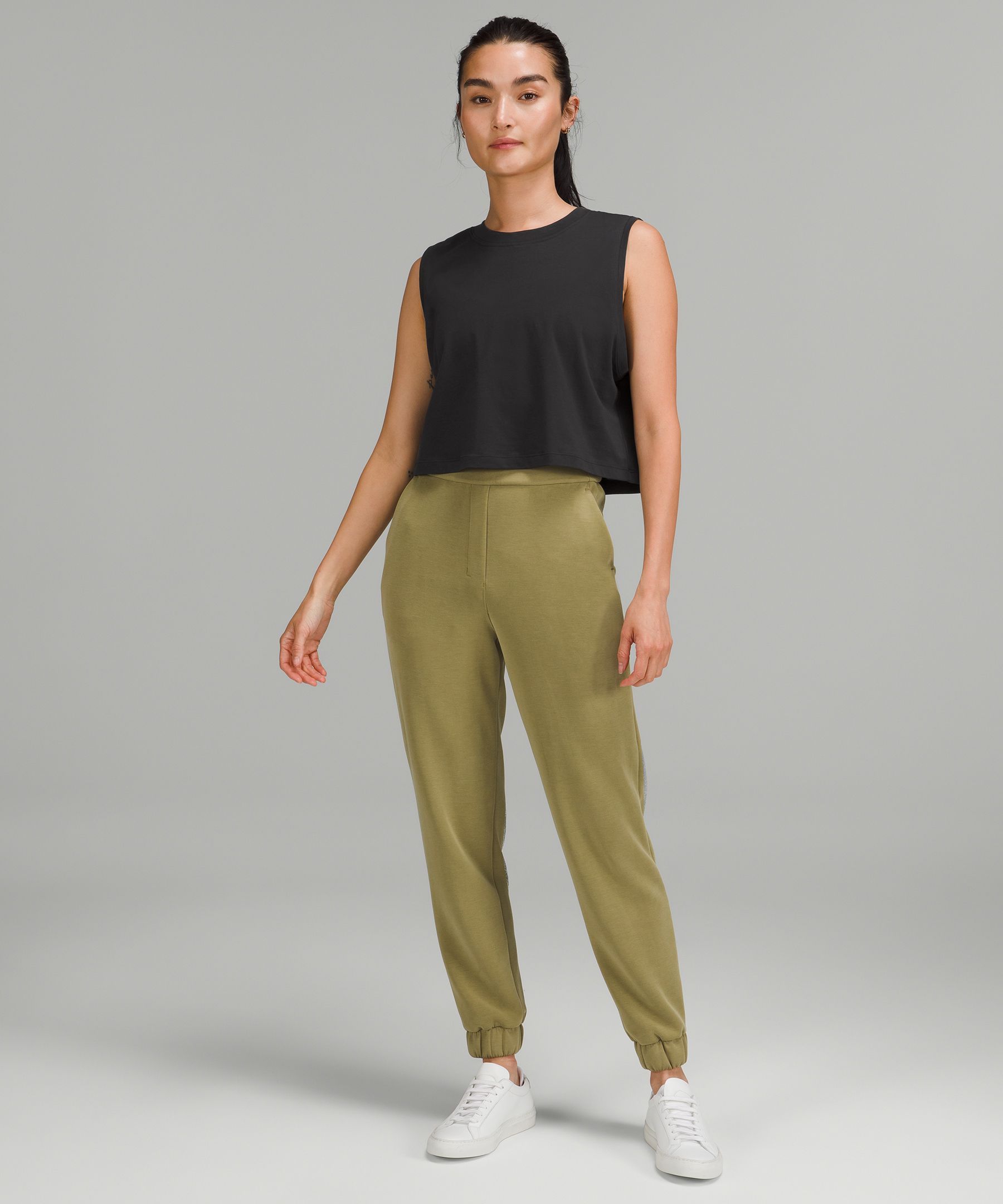 All Yours Cropped Cotton Tank Top sold by Lululemon product image thumbnail 2