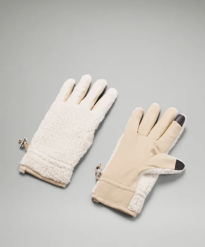 Women's Textured Fleece Gloves sold by Lululemon