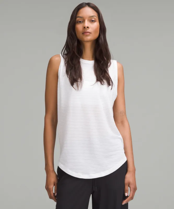 Brunswick Muscle Tank *Sheer Stripe sold by Lululemon