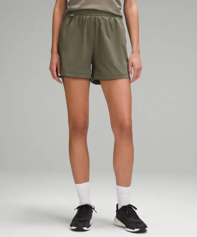 Lightweight High-Rise Hiking Short 4" sold by Lululemon