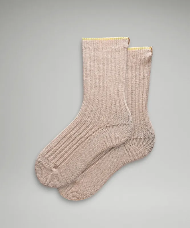 Women's Crew-Length Ragg Socks sold by Lululemon