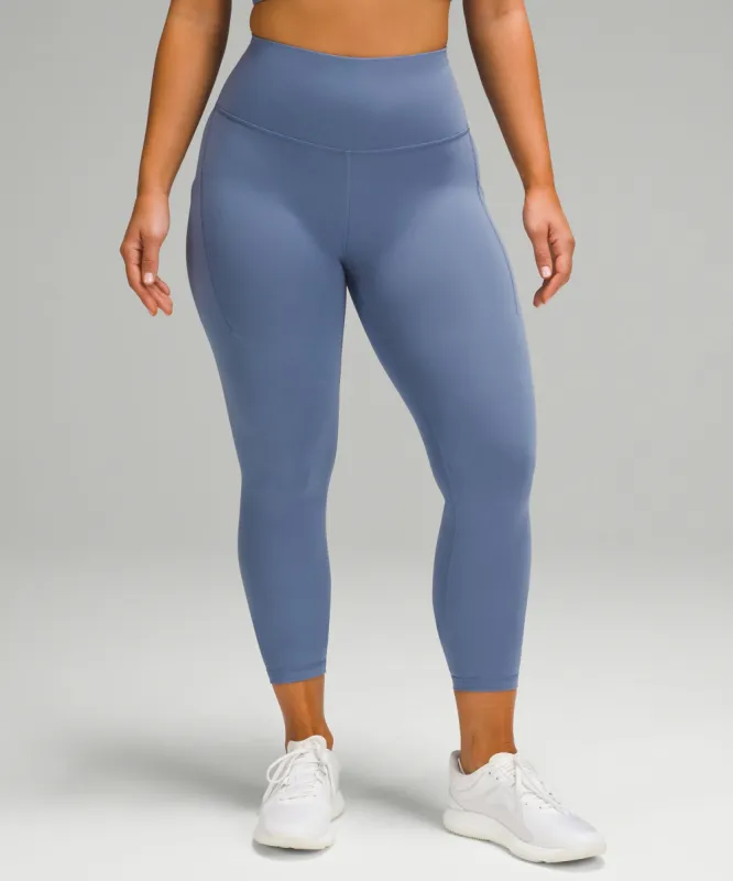 Wunder Train Contour Fit High-Rise Tight with Pockets 25" sold by Lululemon