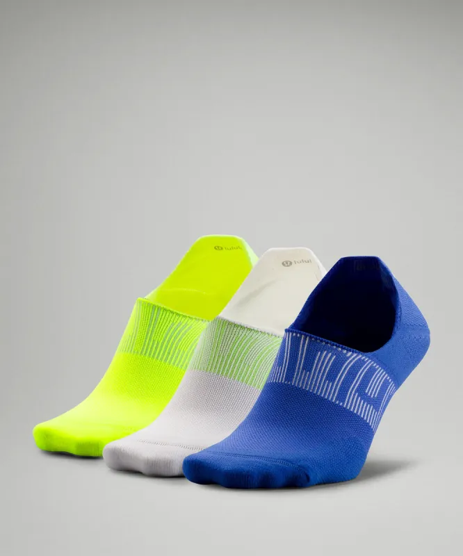 Men's Power Stride No-Show Socks with Active Grip *3 Pack sold by Lululemon