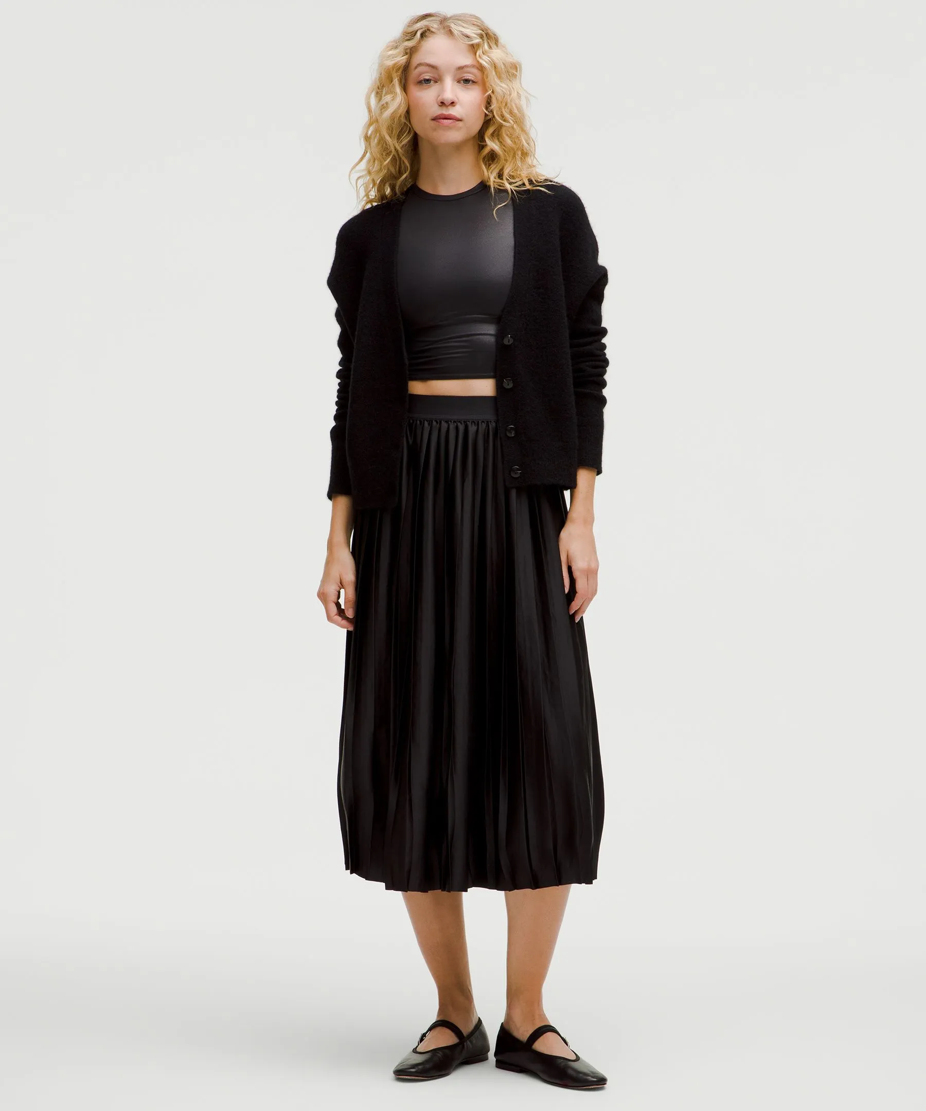 Wundermost Ultra-Soft Nulu Crewneck Cropped T-Shirt *Shine sold by Lululemon product image thumbnail 2