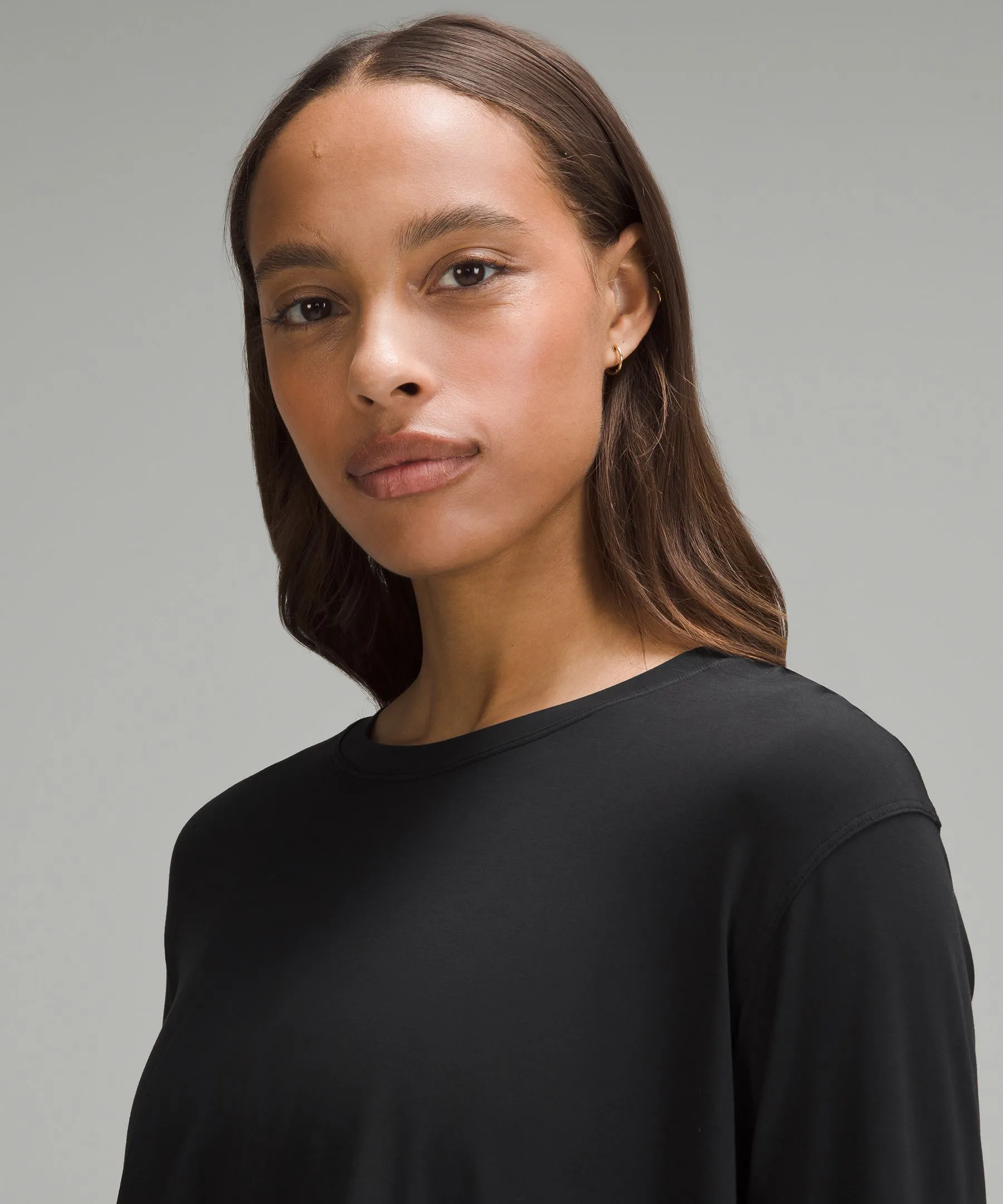 Modal Relaxed-Fit Lounge Long-Sleeve Shirt sold by Lululemon product image thumbnail 4