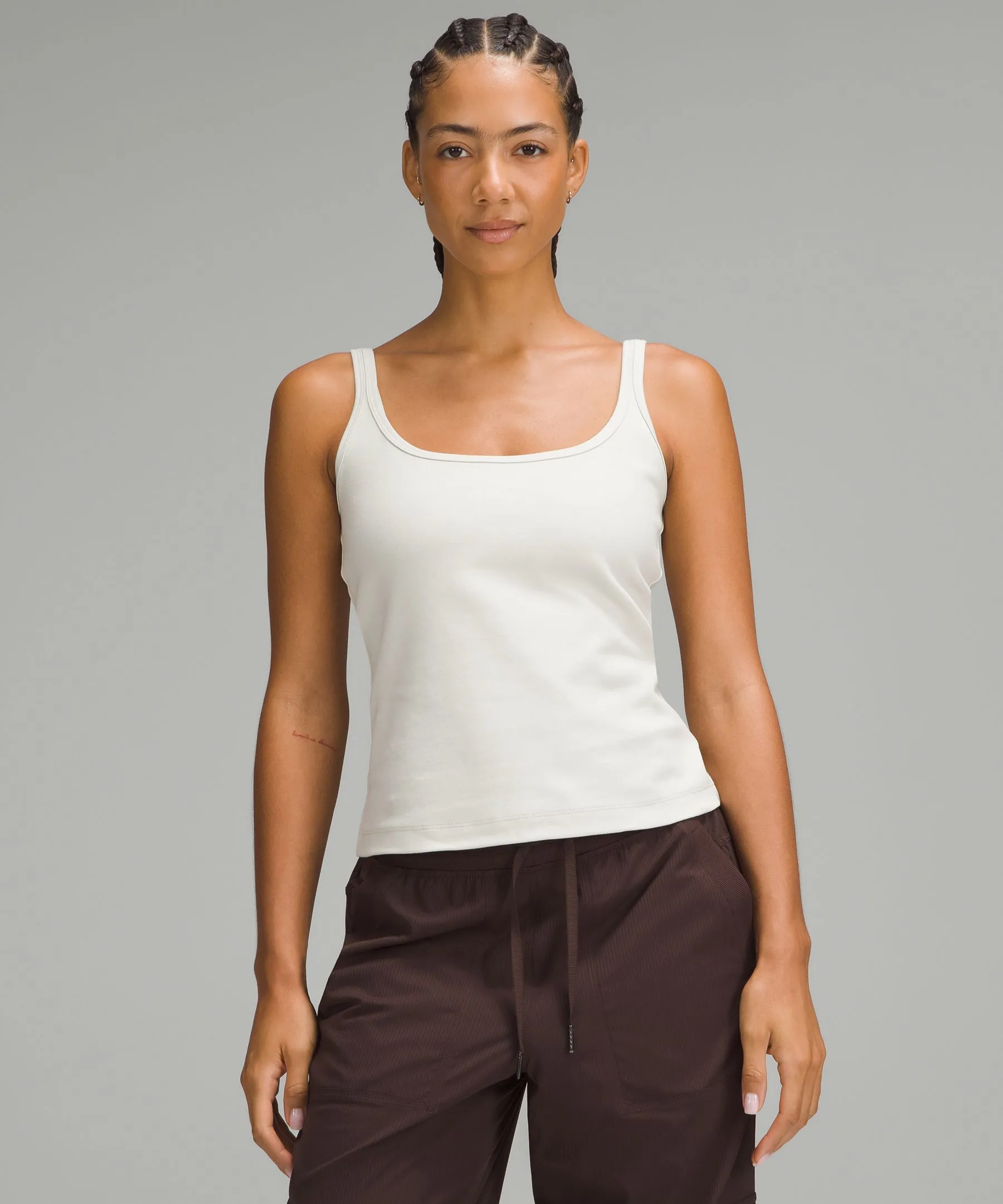 Slim-Fit Stretch Cotton Tank Top sold by Lululemon