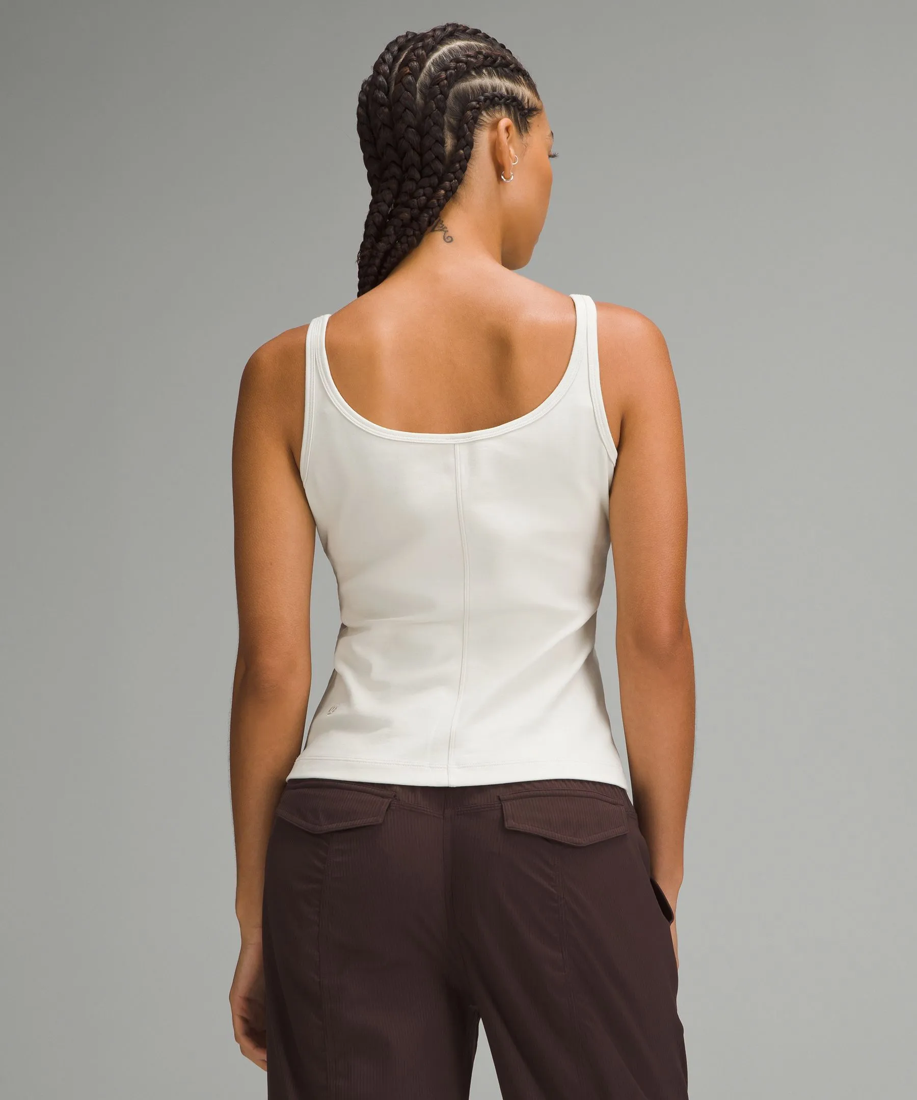 Slim-Fit Stretch Cotton Tank Top sold by Lululemon product image thumbnail 3