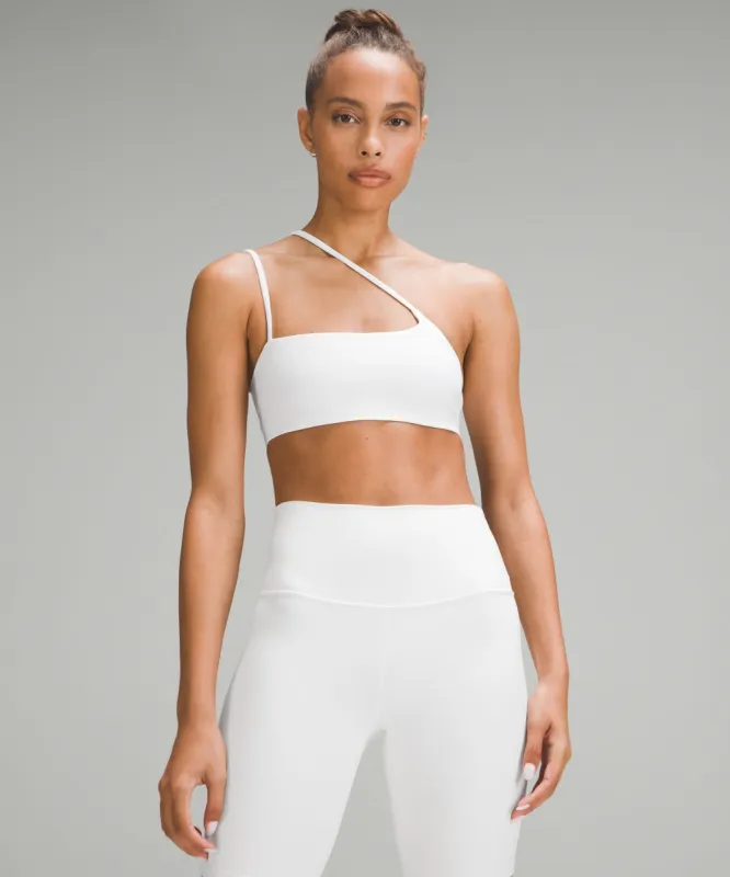 Nulu Strappy One-Shoulder Bra *Light Support, A/B Cup sold by Lululemon
