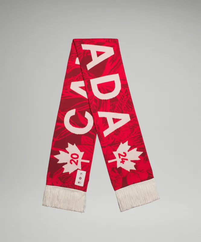 Team Canada Future Legacy Scarf *COC CPC Logo sold by Lululemon