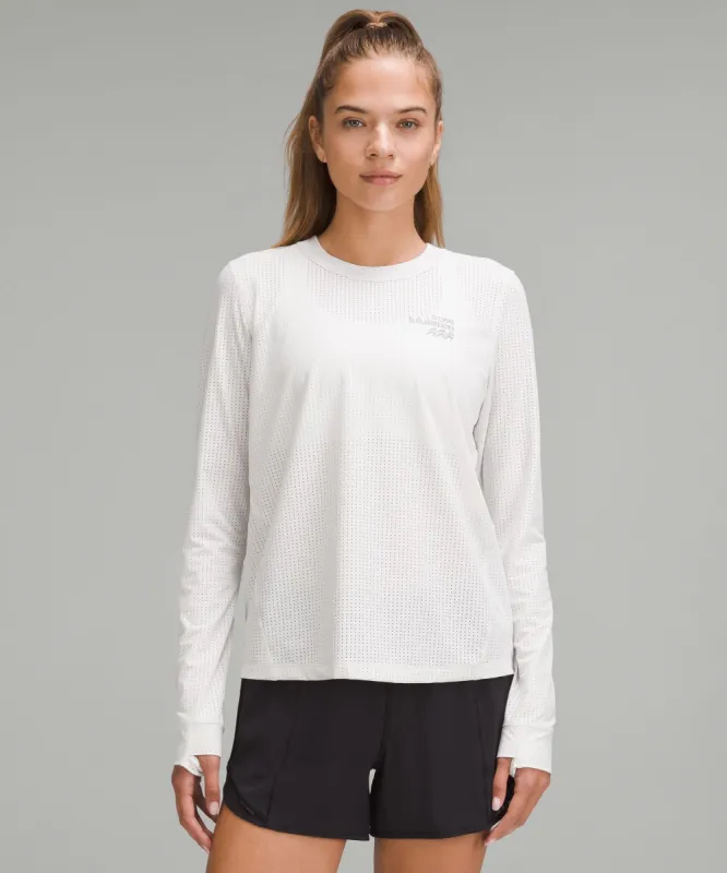 Breathable Running Long-Sleeve Shirt *Graphic sold by Lululemon