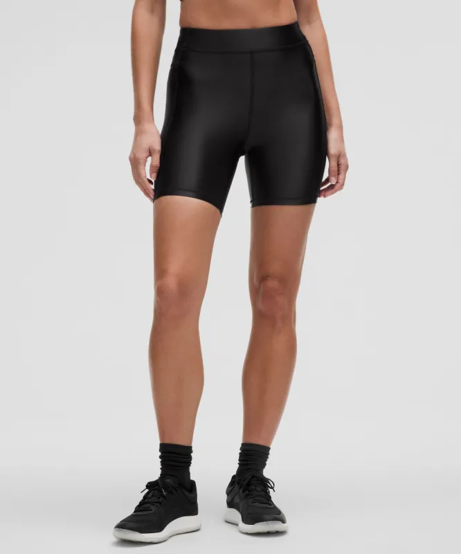 Satin Shine High-Rise Short 6" sold by Lululemon