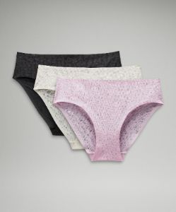 InvisiWear Mid-Rise Bikini Underwear Performance Lace *3 Pack sold by Lululemon