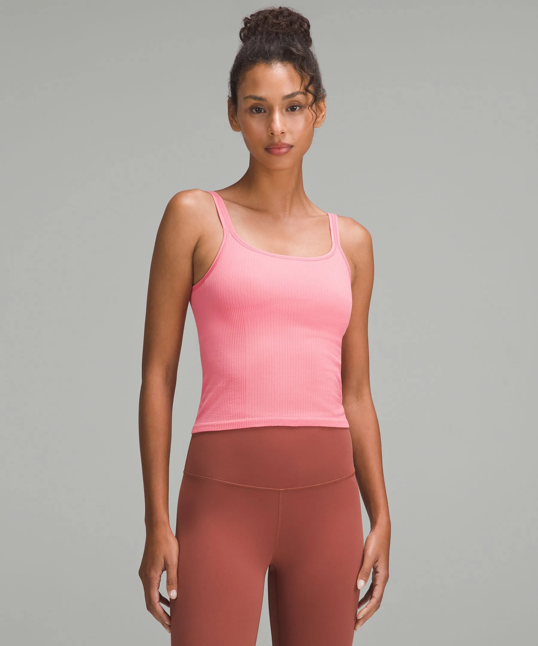 Ebb to Street Scoop-Neck Cropped Tank Top *Light Support, B/C Cup sold by Lululemon