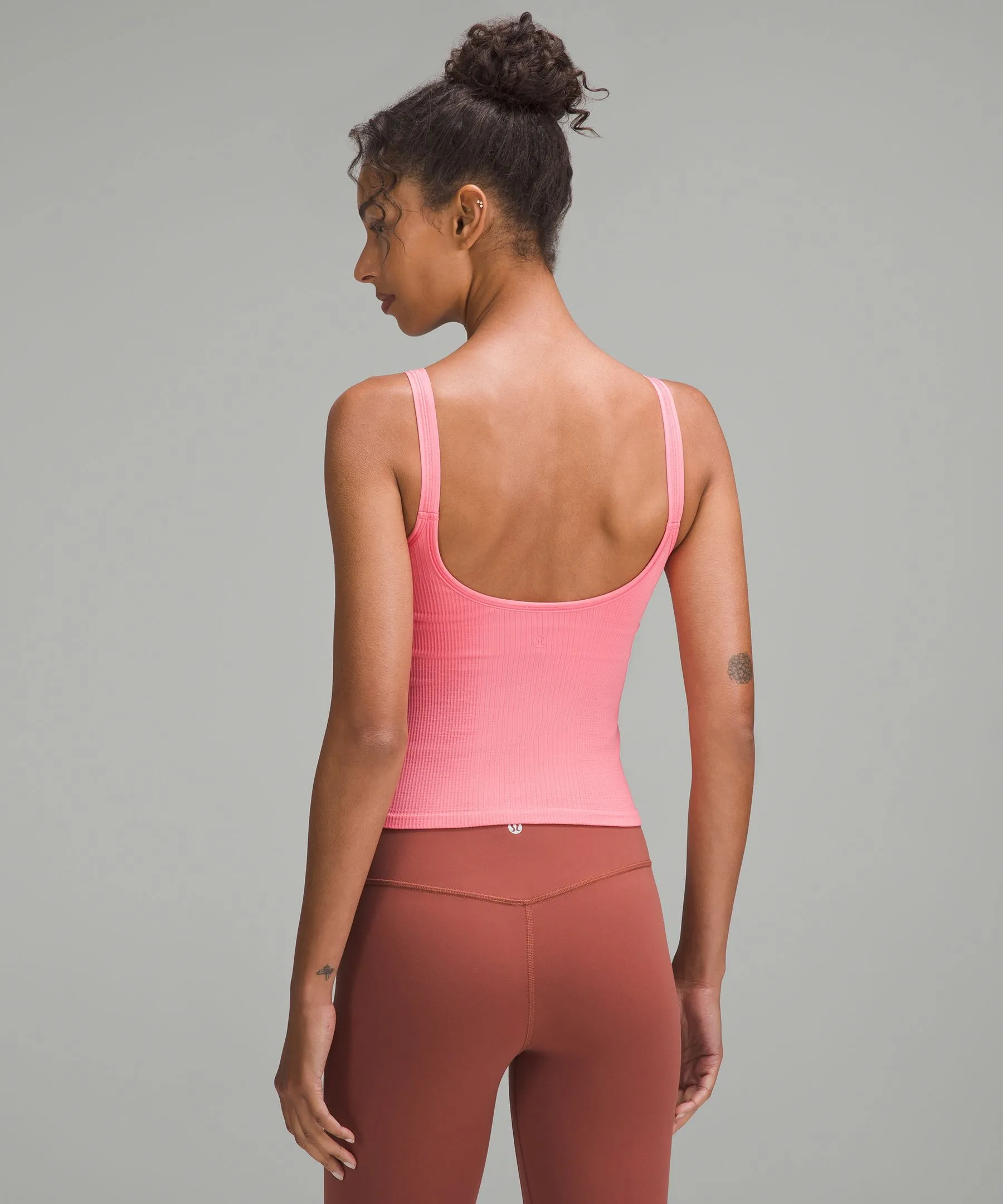 Ebb to Street Scoop-Neck Cropped Tank Top *Light Support, B/C Cup sold by Lululemon product image thumbnail 3