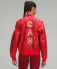 Team Canada Women's Vented Jacquard Bomber Jacket *COC Logo sold by Lululemon