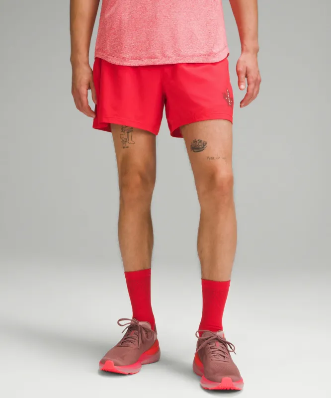 Team Canada Pace Breaker Lined Short 5" *COC Logo sold by Lululemon