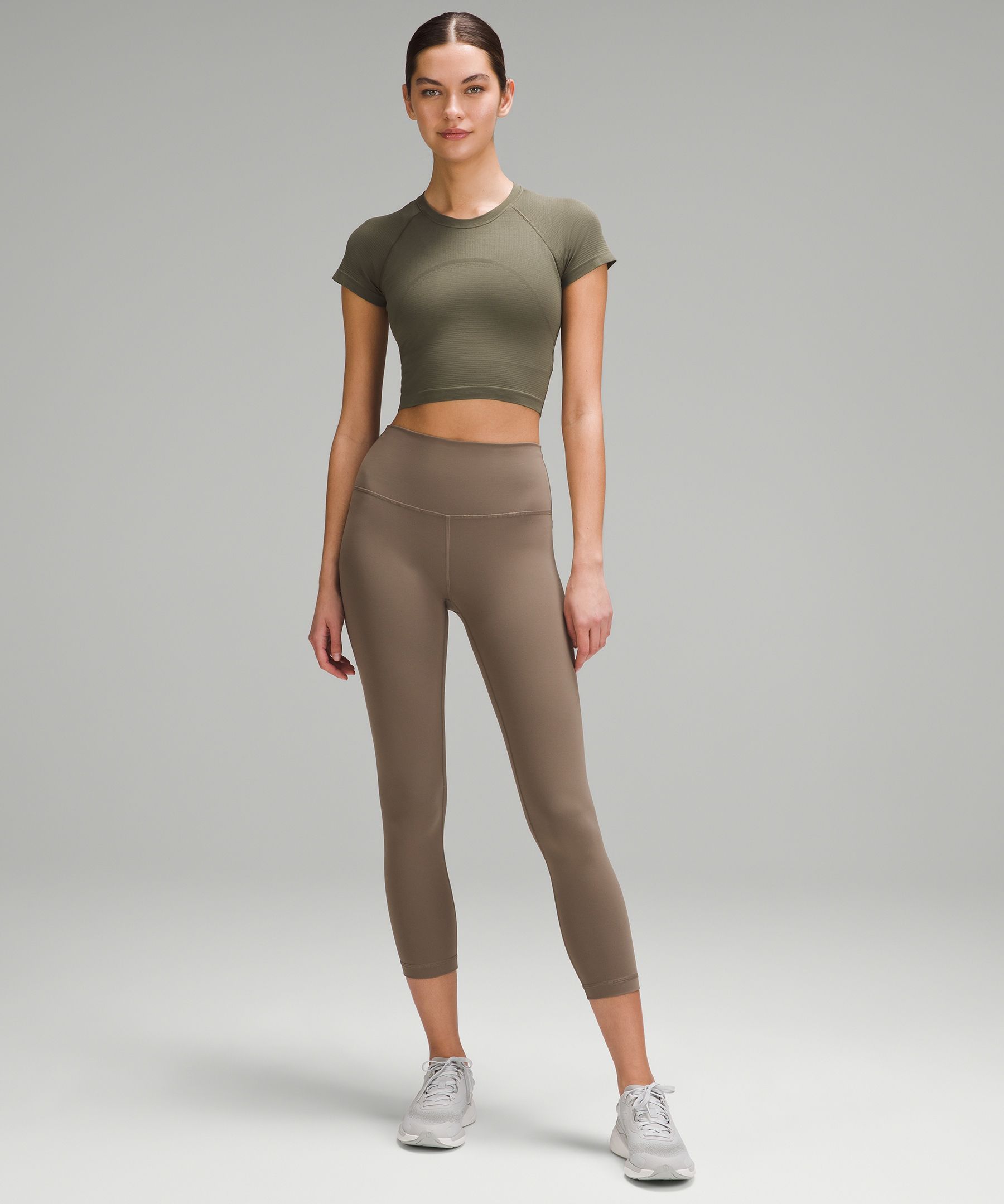 Swiftly Tech Cropped Short-Sleeve Shirt 2.0 sold by Lululemon product image thumbnail 2