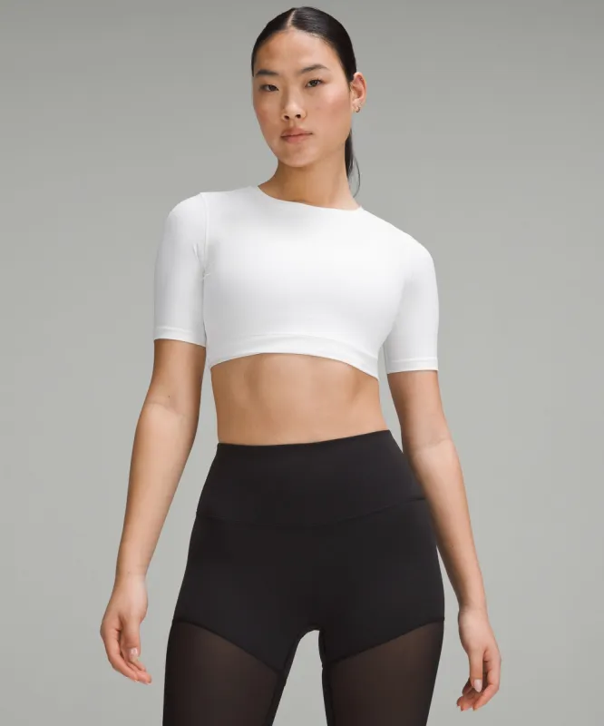 Wunder Train Super-Cropped T-Shirt sold by Lululemon