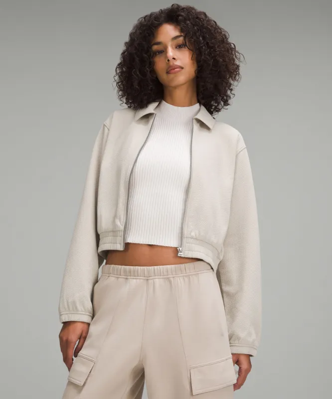 Bubble-Knit Zip Up sold by Lululemon