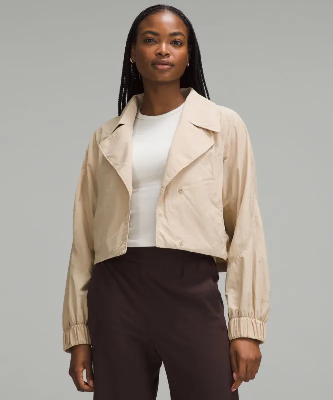 Cropped Trench Jacket sold by Lululemon